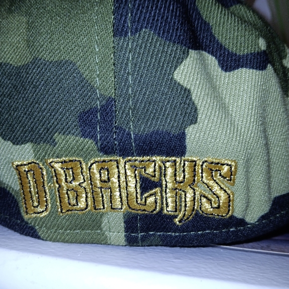 Arizona Diamondbacks OnFieldWear Camouflage 39Thirty Fitted S/M - Picture 3 of 4